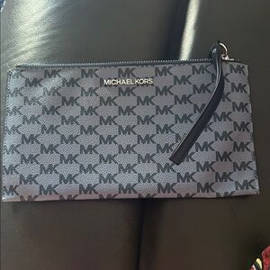 Michael Kors navy blue and blue wallet